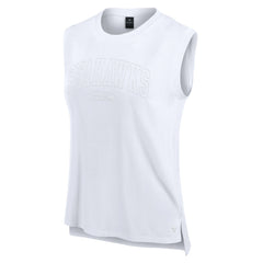 Fanatics Seattle Seahawks Women's Studio Gym Tank Top White