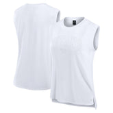 Fanatics Tennessee Titans Women's Studio Gym Tank Top White