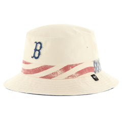 Boston Red Sox '47 Glory Daze Bucket Hat - Khaki - 47 brand Lifestyle