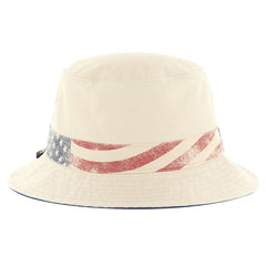 Boston Red Sox '47 Glory Daze Bucket Hat - Khaki - 47 brand Lifestyle