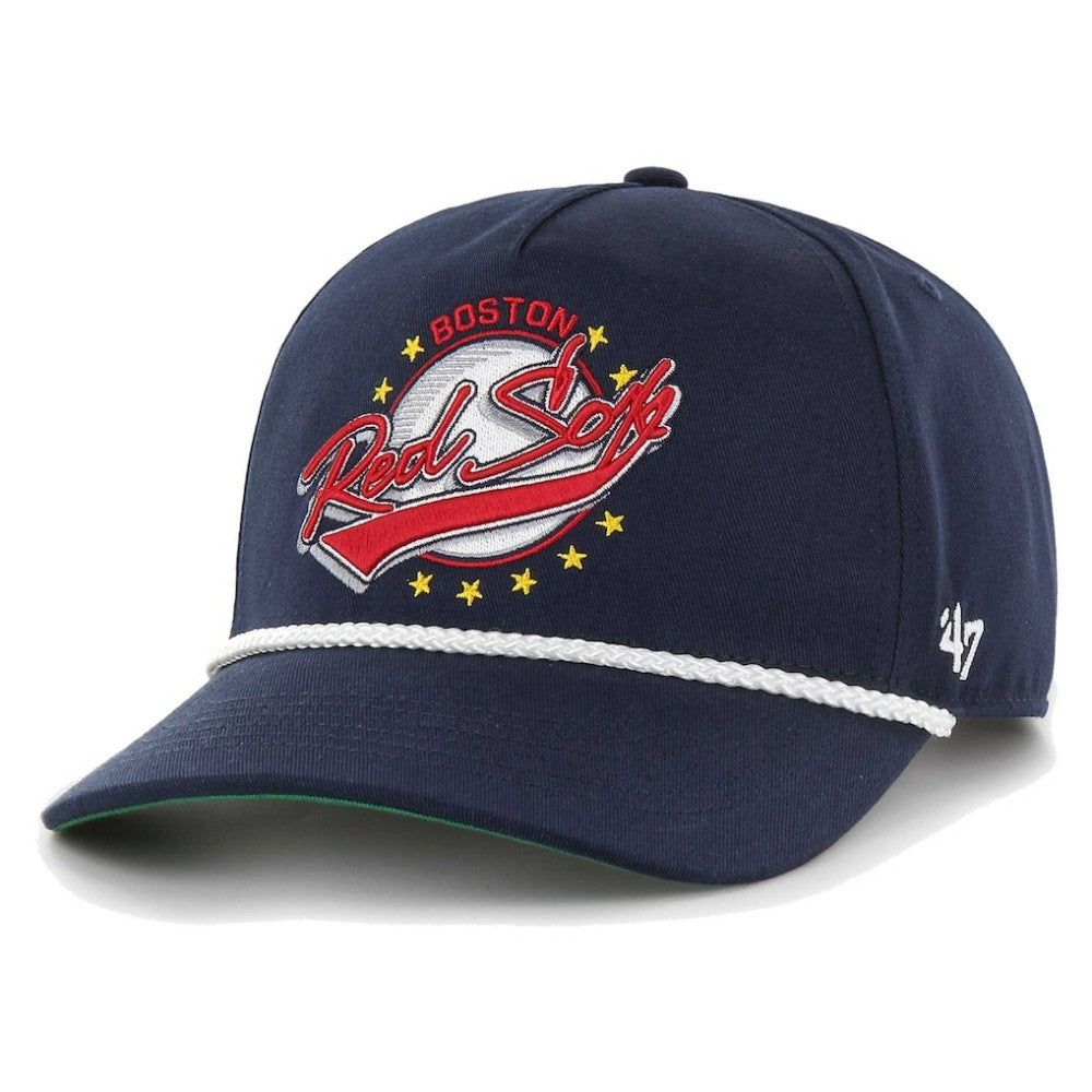 Boston Red Sox '47 Wax Pack Collection Premier Hitch Adjustable Hat - Navy - 47 brand Lifestyle