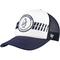 Chicago Cubs '47 Cooperstown Collection Wax Pack Express Trucker Adjustable Hat - White/Navy - 47 brand Online