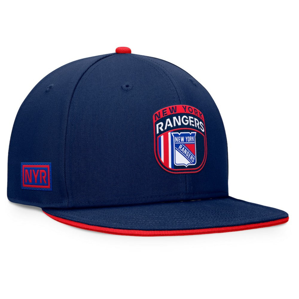 New York Rangers Fanatics 2024 NHL Draft Snapback Hat - Navy - NHL 200562096