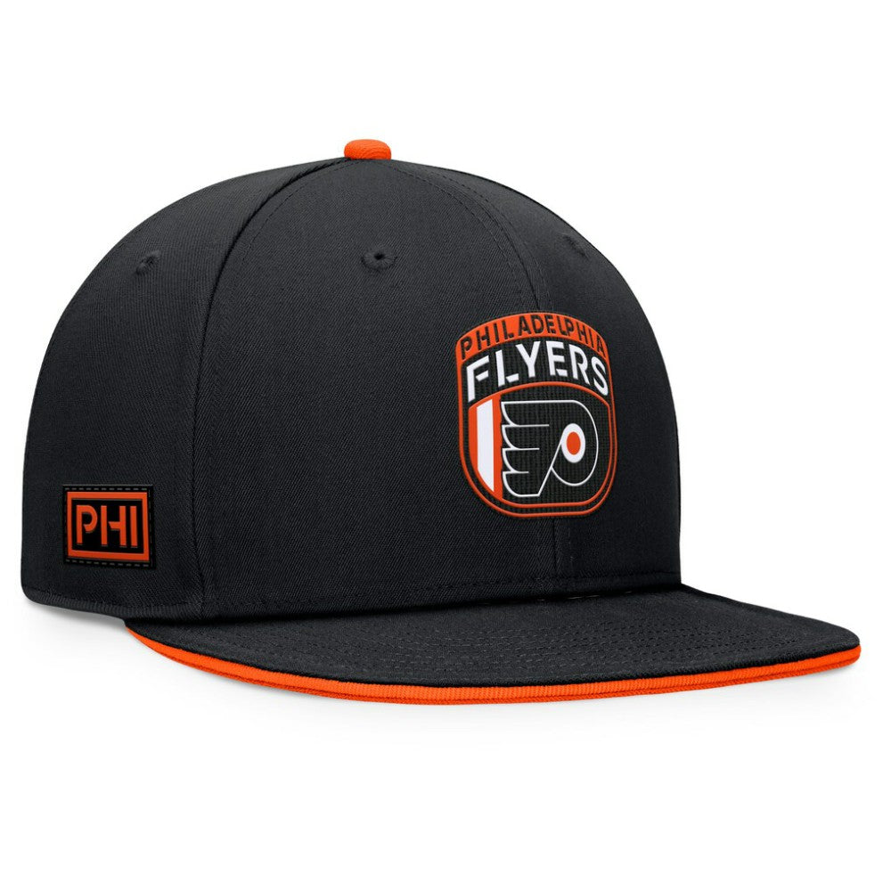 Philadelphia Flyers Fanatics 2024 NHL Draft Snapback Hat - Black - NHL 200562097