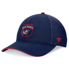 Columbus Blue Jackets Fanatics 2024 NHL Draft On Stage Trucker Adjustable Hat - Navy - NHL 200562165