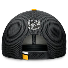 Pittsburgh Penguins Fanatics 2024 NHL Draft On Stage Trucker Adjustable Hat - Black - NHL 200562179