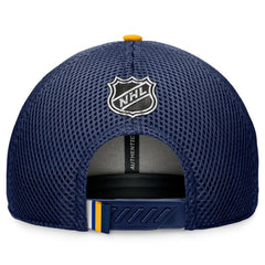 St. Louis Blues Fanatics 2024 NHL Draft On Stage Trucker Adjustable Hat - Navy - NHL 200562182