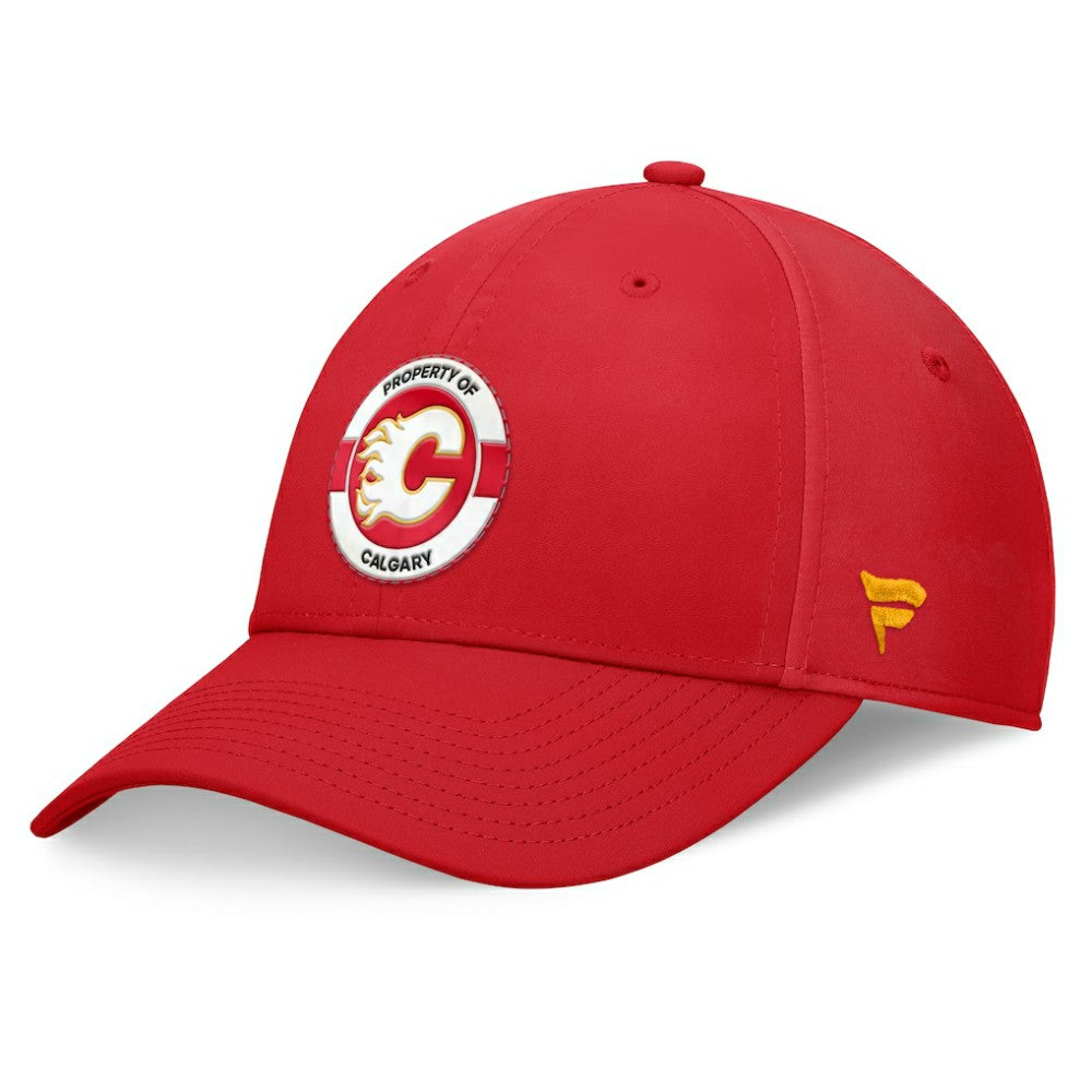 Calgary Flames Fanatics Authentic Pro Training Camp Flex Hat - Red - NHL 200562223