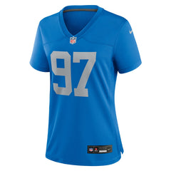 Nike Aidan Hutchinson Detroit Lions Women's Alternate Game Jersey Blue