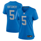 Nike David Montgomery Detroit Lions Women's Alternate Game Jersey Blue