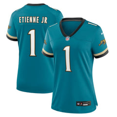Nike Travis Etienne Jr Jacksonville Jaguars Women's Prowler Throwback Game Jersey Teal