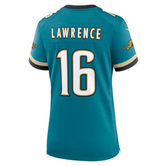 Nike Trevor Lawrence Jacksonville Jaguars Women's Prowler Throwback Game Jersey Teal