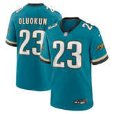 Nike Foye Oluokun Jacksonville Jaguars Prowler Throwback Player Game Jersey Teal