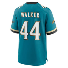 Nike Travon Walker Jacksonville Jaguars Prowler Throwback Player Game Jersey Teal