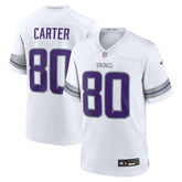 Nike Cris Carter Minnesota Vikings Alternate Retired Player Game Jersey White