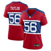 Nike Lawrence Taylor New York Giants Women's Alternate Retired Player Game Jersey Century Red
