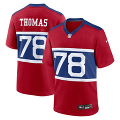 Nike Andrew Thomas New York Giants Alternate Player Game Jersey Century Red