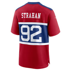 Nike Michael Strahan New York Giants Alternate Retired Player Game Jersey Century Red