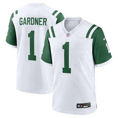 Nike Ahmad Sauce Gardner New York Jets Classic Alternate Game Jersey White