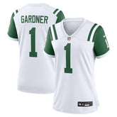 Nike Ahmad Sauce Gardner New York Jets Women's Classic Alternate Game Jersey White