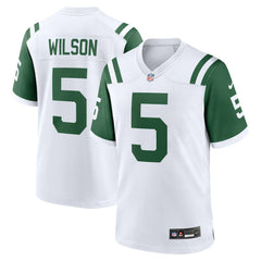 Nike Garrett Wilson New York Jets Classic Alternate Game Jersey White