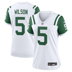 Nike Garrett Wilson New York Jets Women's Classic Alternate Game Jersey White