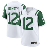 Nike Joe Namath New York Jets Classic Alternate Retired Player Game Jersey White
