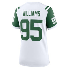 Nike Quinnen Williams New York Jets Women's Classic Alternate Game Jersey White