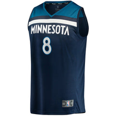 Josh Minott Minnesota Timberwolves Fast Break Player Jersey Icon Edition Navy | Fanatics