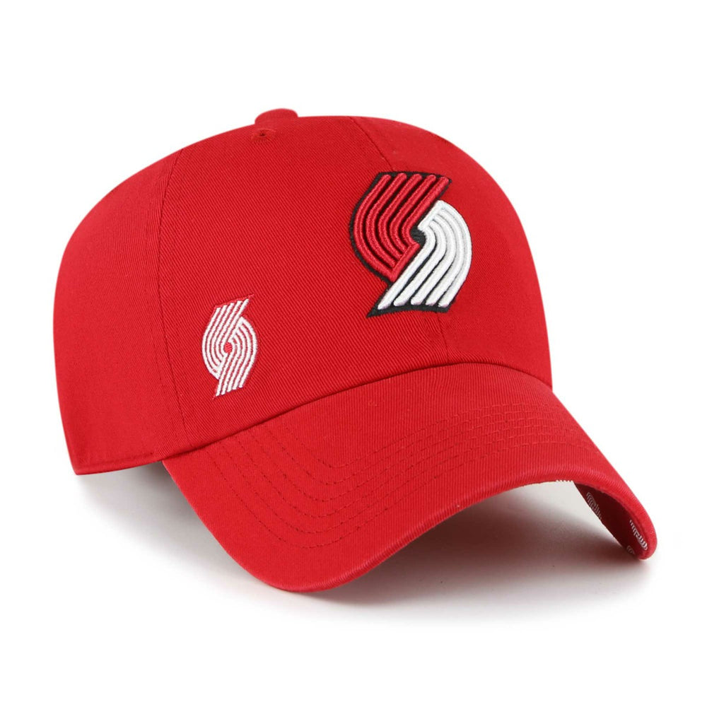 Portland Trail Blazers '47 Women's Confetti Undervisor Clean Up Adjustable Hat Red | 47 brand Near Me