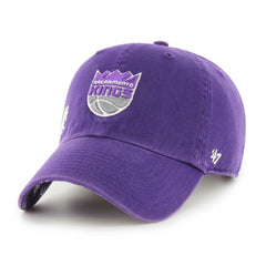 Sacramento Kings '47 Women's Confetti Undervisor Clean Up Adjustable Hat Purple | 47 brand for sale