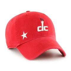Washington Wizards '47 Women's Confetti Undervisor Clean Up Adjustable Hat Red | 47 brand online