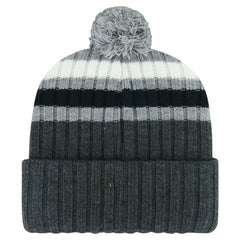 Philadelphia Flyers '47 Stack Patch Cuffed Knit Hat with Pom - Gray - NHL 200568090