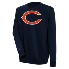 Chicago Bears Antigua Victory Pullover Sweatshirt Navy