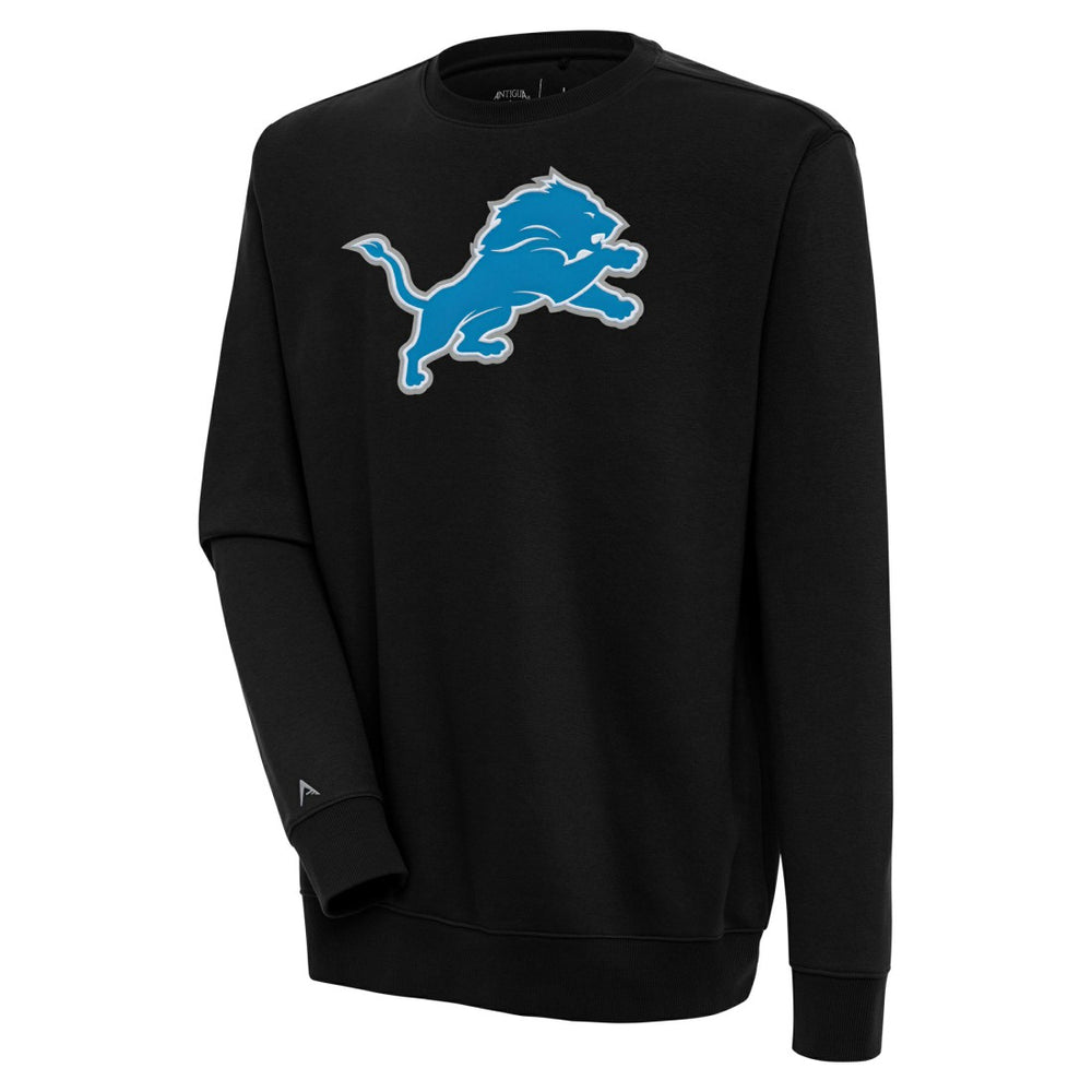 Detroit Lions Antigua Victory Pullover Sweatshirt Black