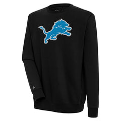Detroit Lions Antigua Victory Pullover Sweatshirt Black