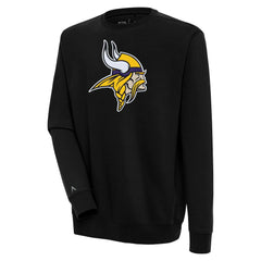Minnesota Vikings Antigua Victory Pullover Sweatshirt Black