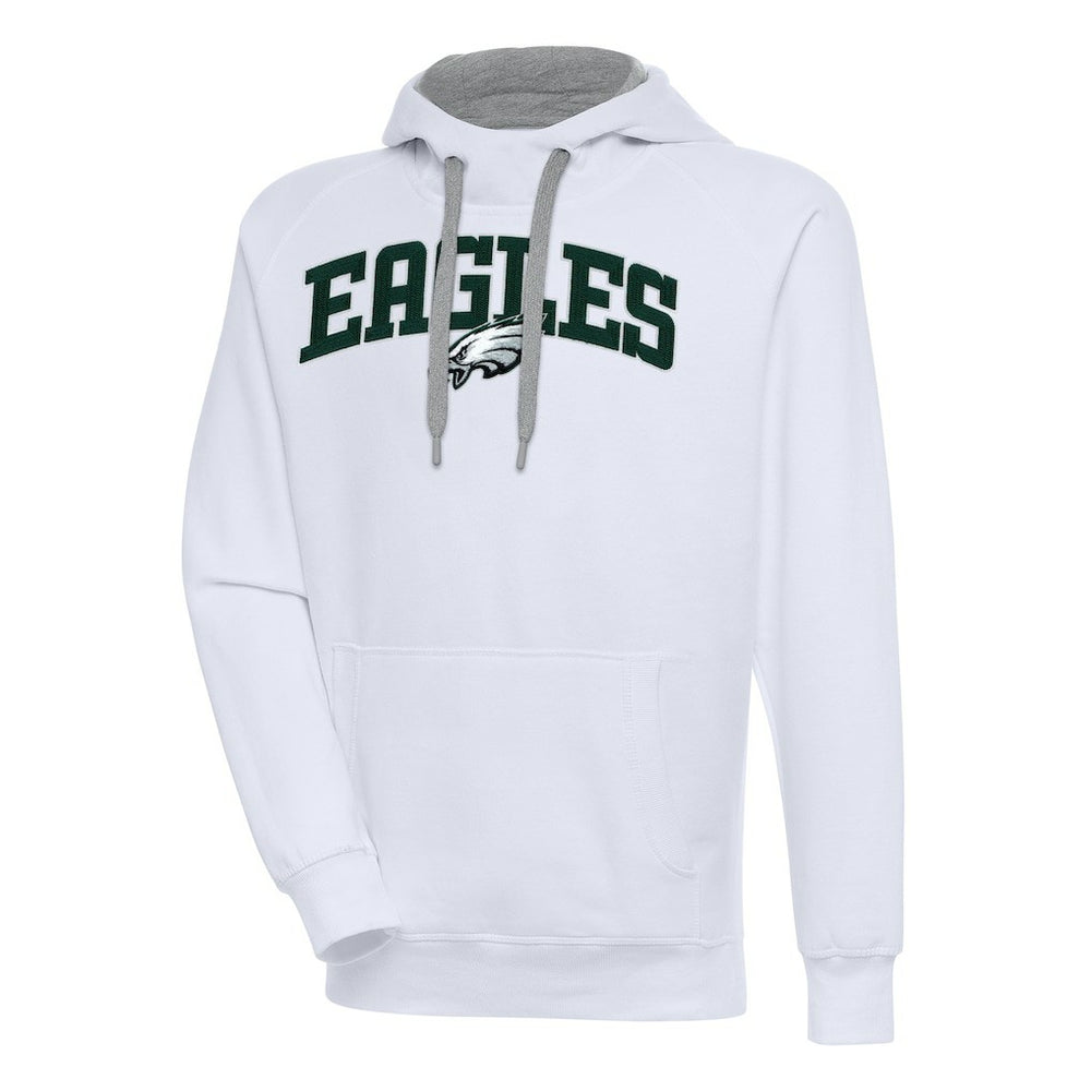 Philadelphia Eagles Antigua Victory Pullover Hoodie White
