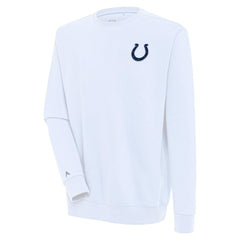 Indianapolis Colts Antigua Victory Pullover Sweatshirt White