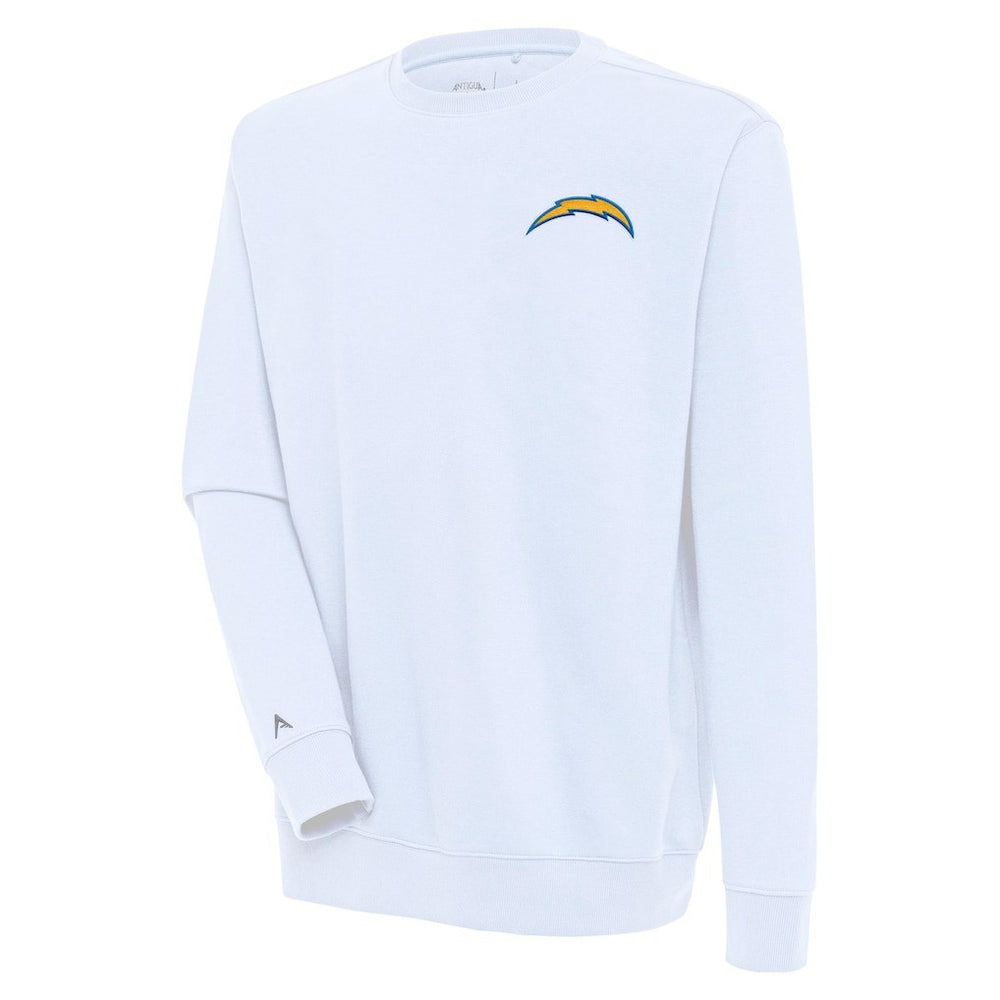Los Angeles Chargers Antigua Victory Pullover Sweatshirt White