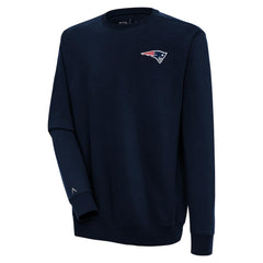 New England Patriots Antigua Victory Pullover Sweatshirt Navy