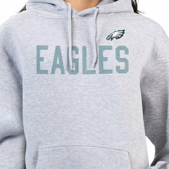 Philadelphia Eagles G-III 4Her by Carl Banks Women's Dot Print Pullover Hoodie Heather Gray