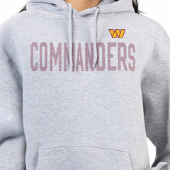 Washington Commanders G-III 4Her by Carl Banks Women's Dot Print Pullover Hoodie Heather Gray