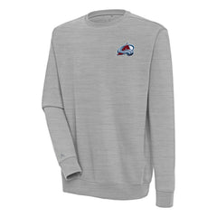 Colorado Avalanche Antigua Victory Pullover Sweatshirt - Heather Gray - NHL 200571002