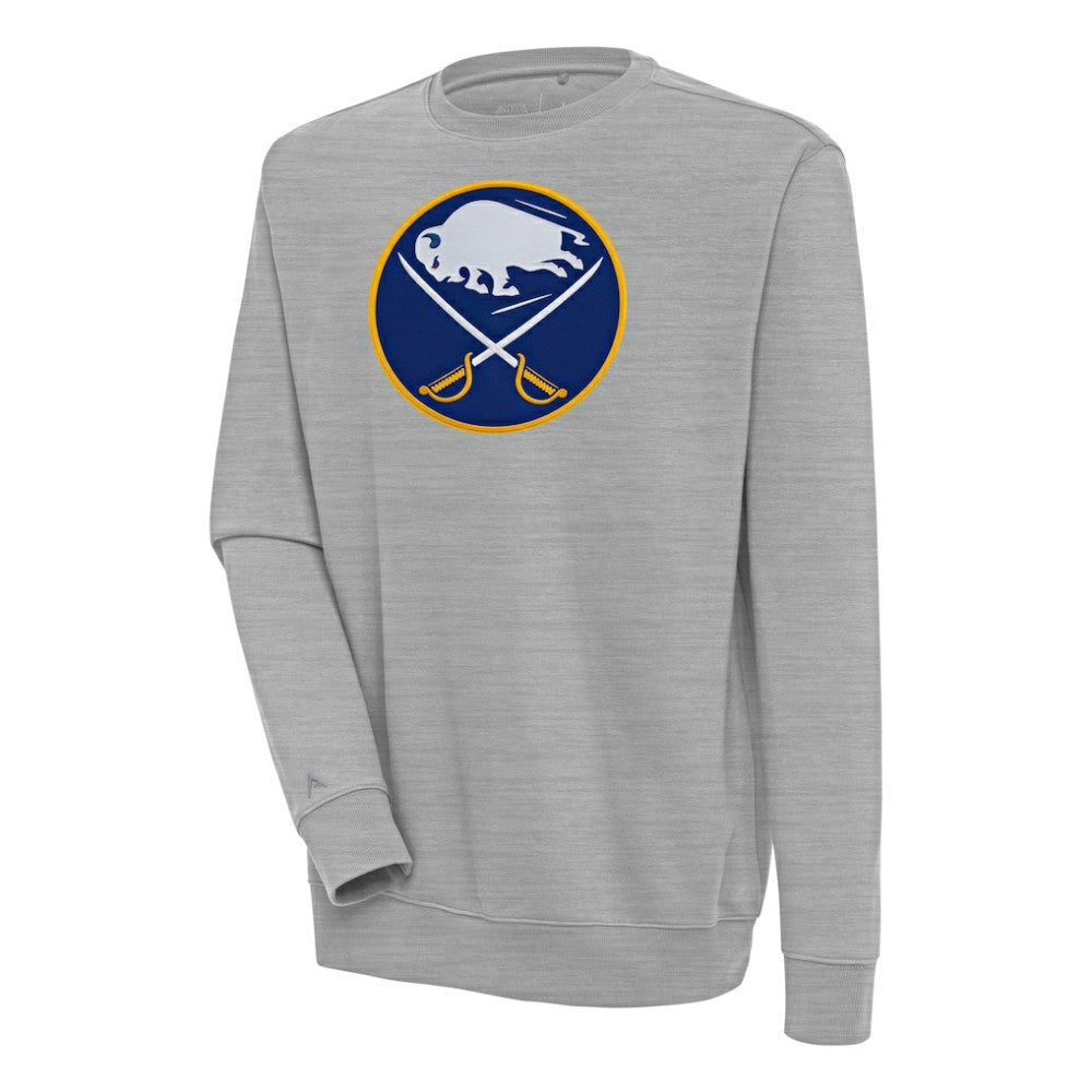 Buffalo Sabres Antigua Victory Pullover Sweatshirt - Heather Gray - NHL 200571152