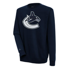 Vancouver Canucks Antigua Victory Pullover Sweatshirt - Navy - NHL 200571232