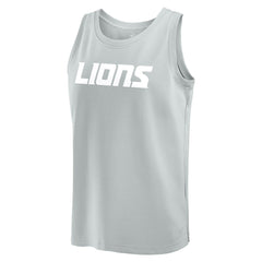 Fanatics Detroit Lions Elements Tank Top Gray