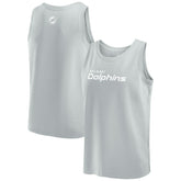 Fanatics Miami Dolphins Elements Tank Top Gray