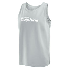 Fanatics Miami Dolphins Elements Tank Top Gray