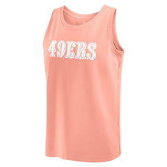 Fanatics San Francisco 49ers Elements Tank Top Coral
